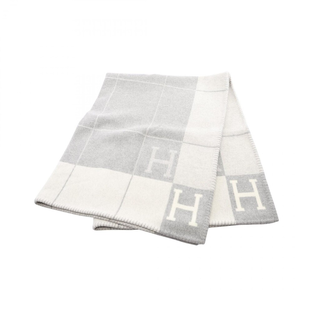 Hermes Plaid Avalon 3 Blanket Throw #339761H14B